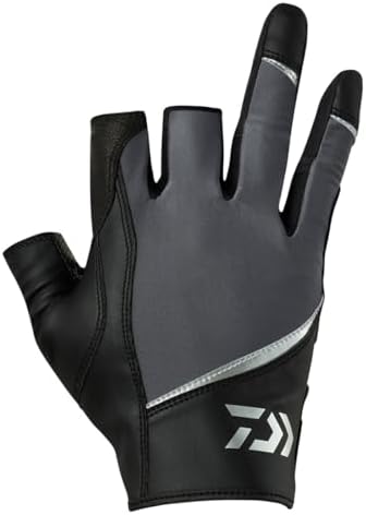 ダイワ トーナメントグローブ 3本カット Ｌ ブラック DG-1223T Amazon | ダイワ(DAIWA) トーナメントグローブ 3本カット DG